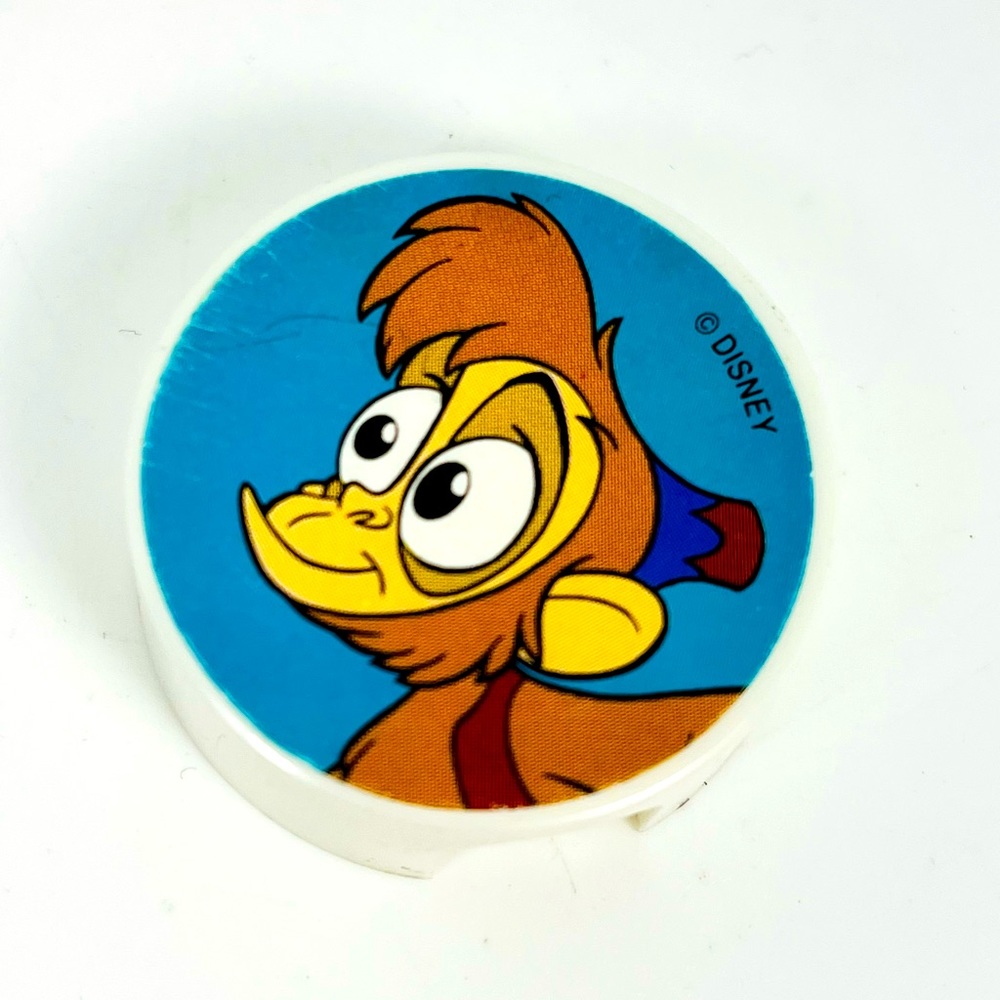 Vintage Disney Aladdin Abu Plastic Pencil Sharpener